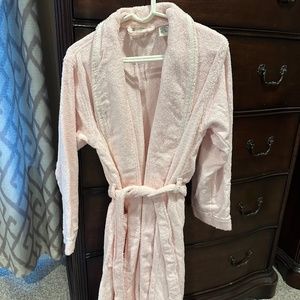L.L. Bean Womens Terrycloth Robe, M